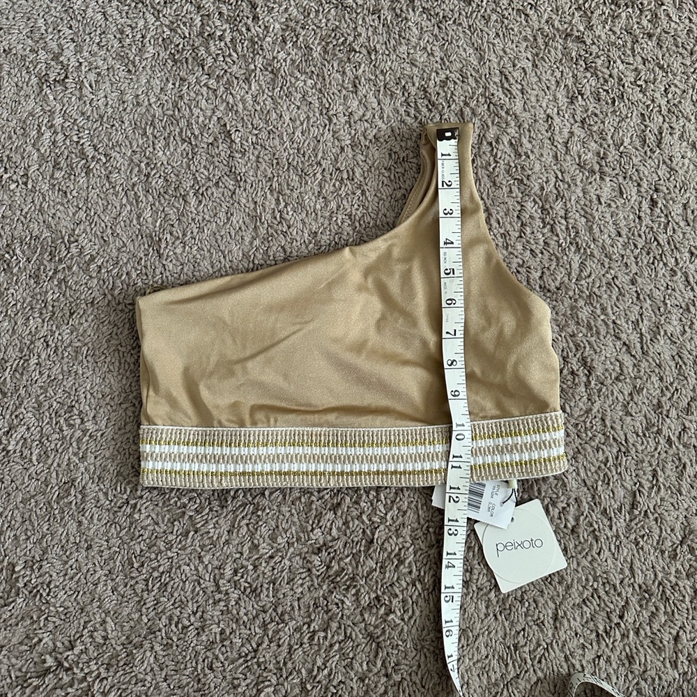NWT Peixoto Zoni Crochet Trim Bikini Top - Picture 9 of 11
